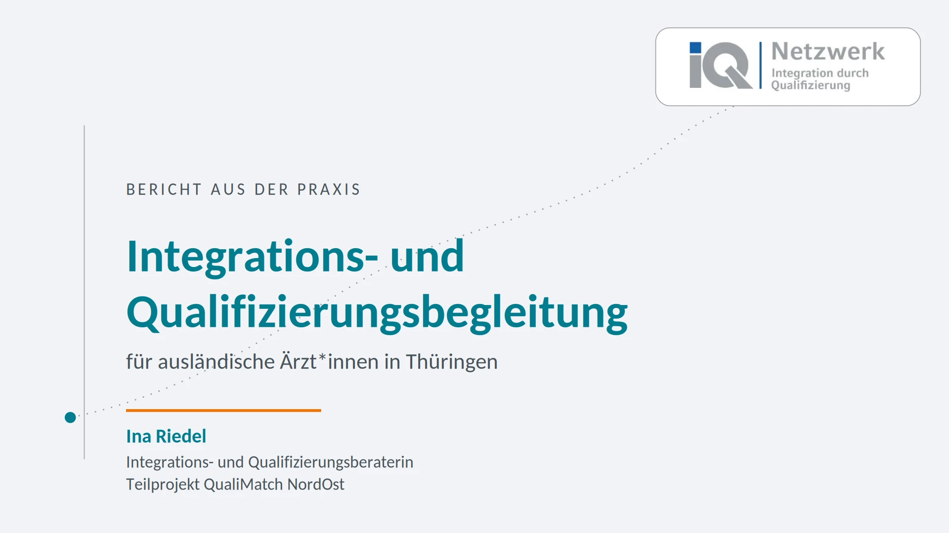 Bericht aus der Praxis: Integrations- und Qualifizierungsbegleitung für ausländische Ärzt*innen in Thüringen